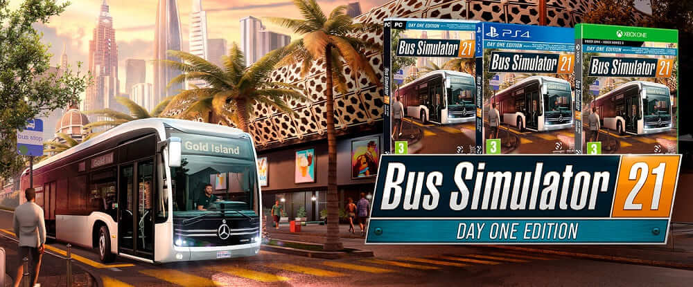 Bus Simulator 21 ya disponible en formato físico en una Day One Edition para PC y consolas