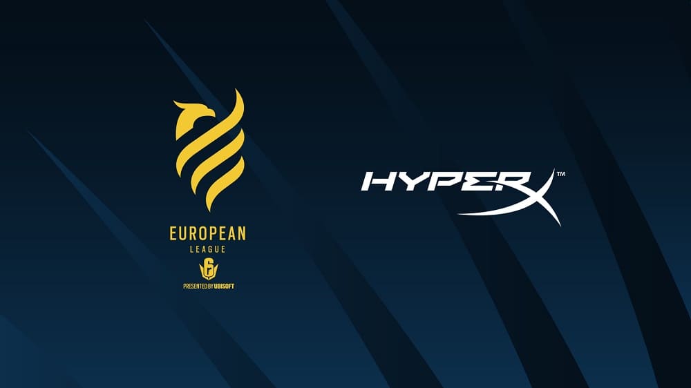 Ubisoft y HyperX anuncian su acuerdo para el Stage 3 y las finales de la European League 2021 de Tom Clancy’s Rainbow Six