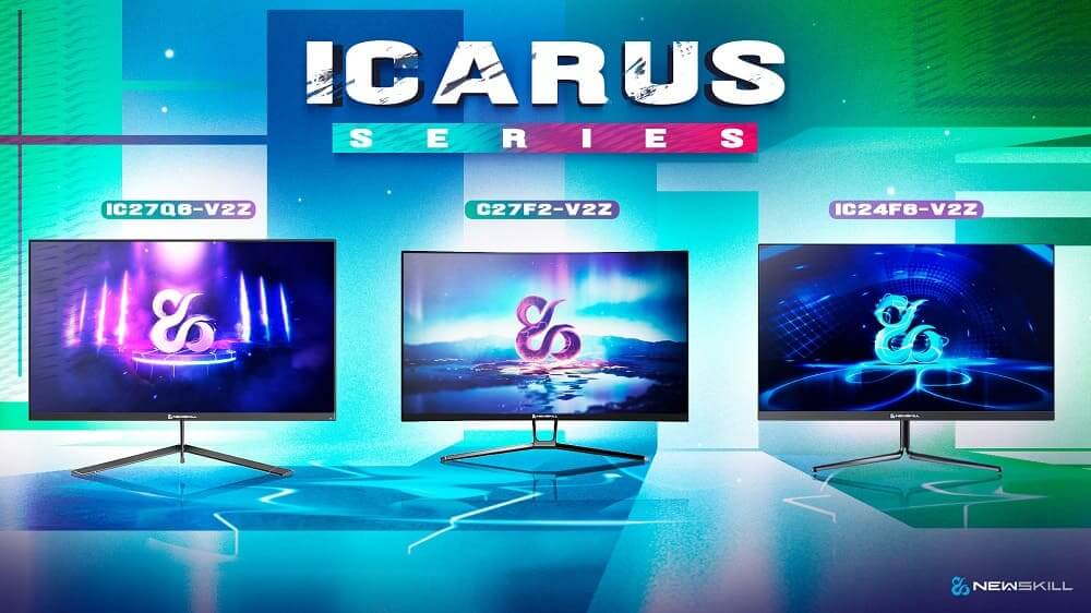 Newskill añade tres nuevos modelos de monitores gaming a su serie Icarus, ganando variedad en su catálogo