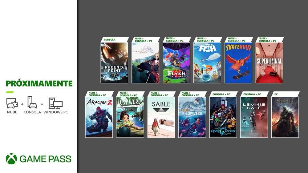 Próximamente en Xbox Game Pass: Sable, Lemnis Gate, Aragami 2 y más