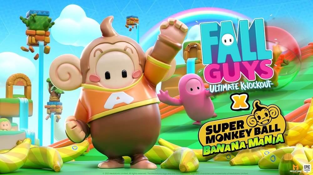 SEGA anuncia la colaboración por el 20 aniversario de Super Monkey Ball con Fall Guys: Ultimate Knockout