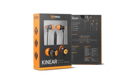Krom lanza Kinear, unos nuevos auriculares in ear
