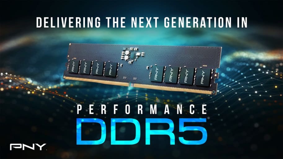 La memoria Performance DDR5 para PC de PNY ofrece un rendimiento de nueva generación