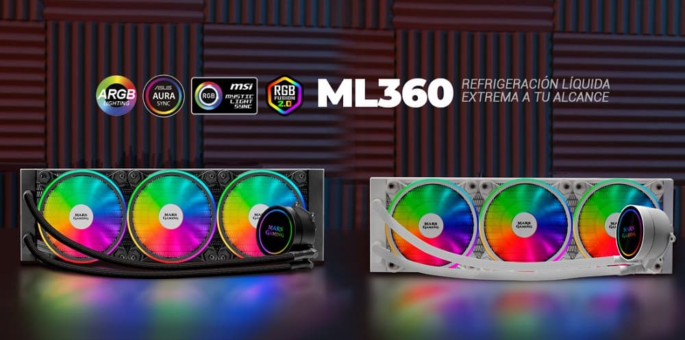 Nuevo kit de refrigeración líquida ML360, refrigeración líquida extrema a tu alcance