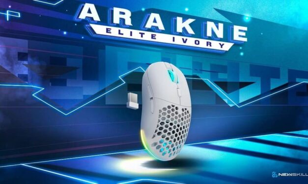 Newskill sorprende con la versión en color blanco de su ratón gaming Wireless Arakne Elite