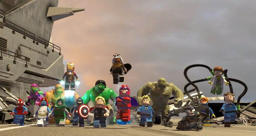 ¡LEGO Marvel Super Heroes se abre paso hoy en Nintendo Switch!