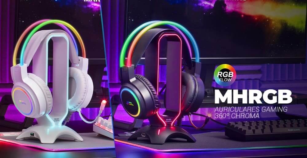 Nuevos auriculares gaming MHRGB de Mars Gaming