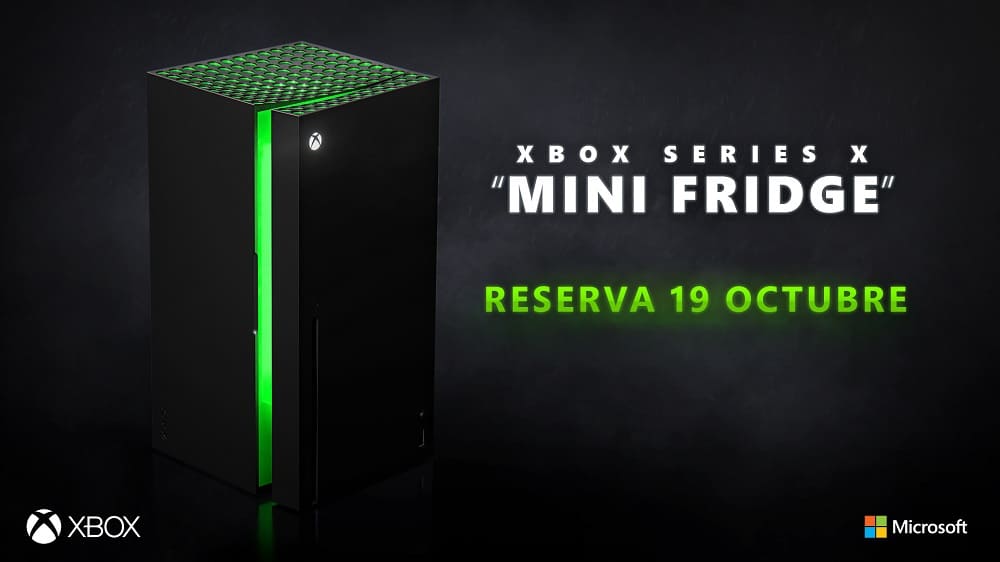 Refréscate con la Mininevera de Xbox, disponible para reservar el 19 de octubre