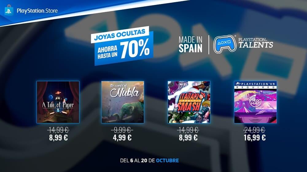 Joyas Ocultas llega a PlayStation Store incluyendo una representación del desarrollo "Made in Spain" de PlayStation Talents