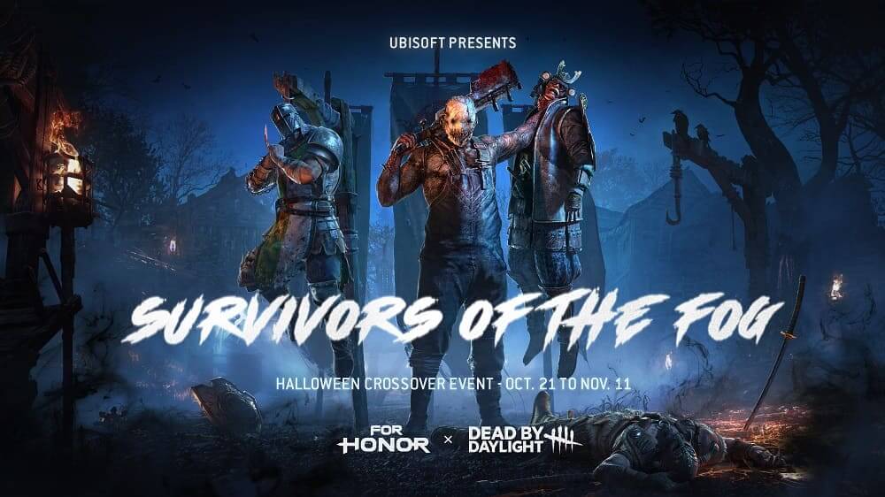 Los héroes de For Honor se enfrentan al Trampero de Dead by Daylight en el nuevo modo de juego de Halloween, disponible mañana