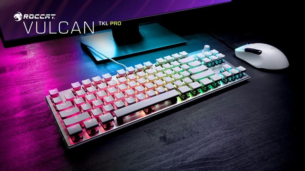 Roccat anuncia su premiado teclado Vulcan Pro en color blanco ártico para el 6 de diciembre