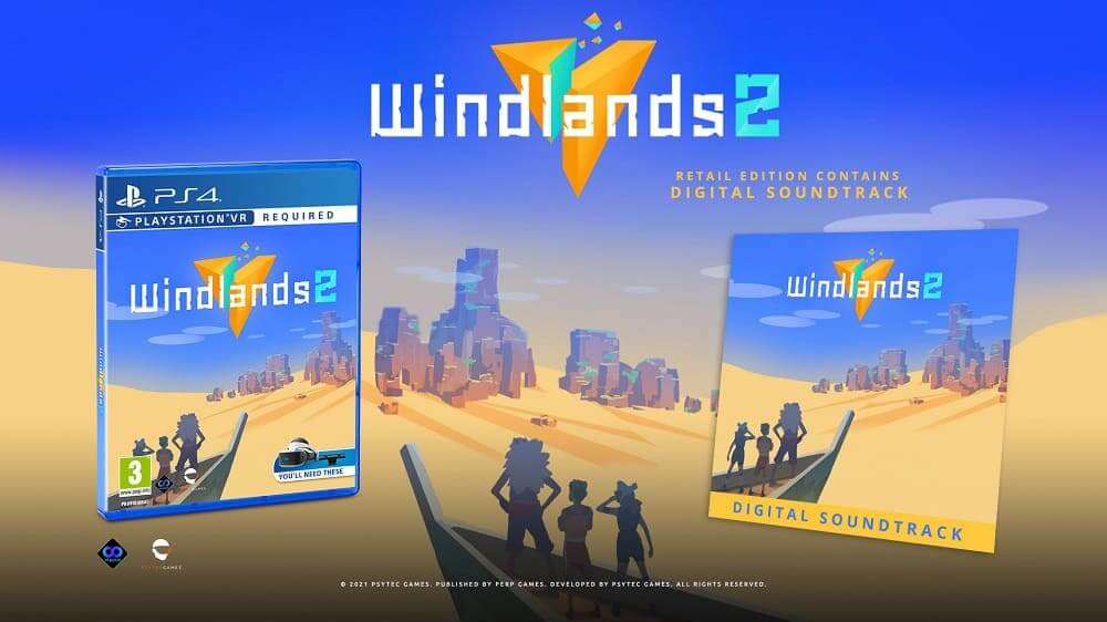 Windlands 2 llegará en formato físico para PlayStation VR en noviembre