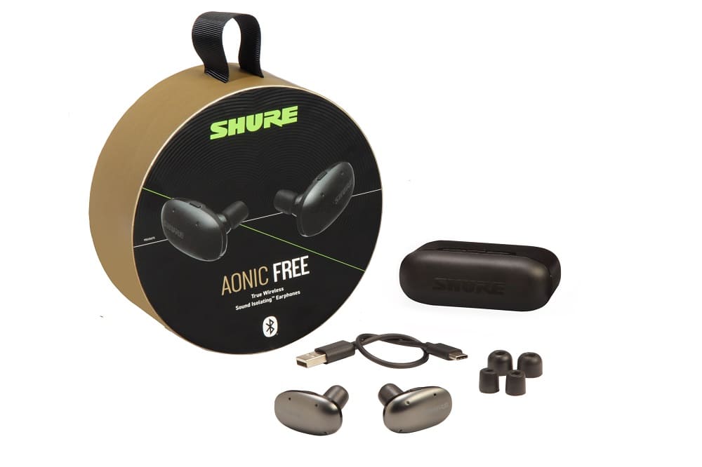 Shure presenta Aonic Free, auriculares in-ear totalmente inalámbricos