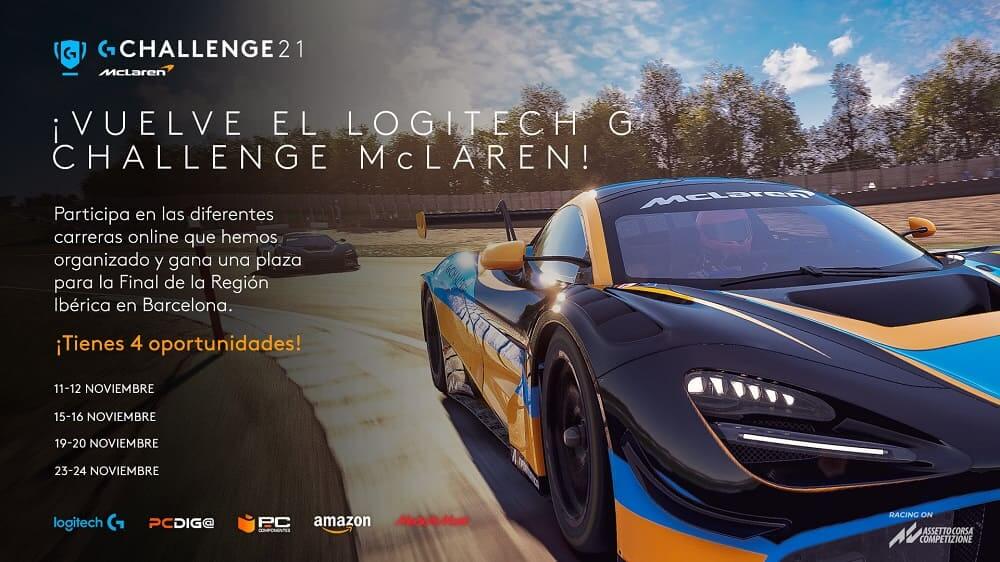 Regresa el campeonato Logitech G Challenge McLaren 2021