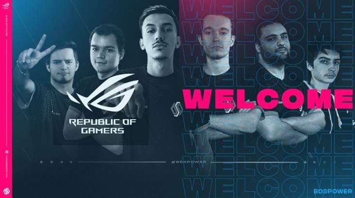 ASUS Republic of Gamers anuncia su asociación con Team BDS