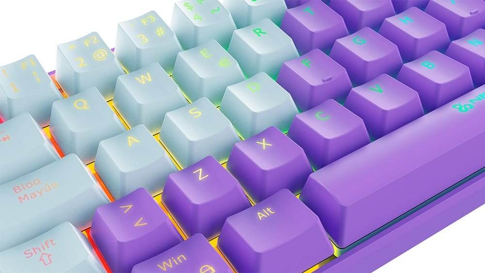 Newskill presenta su aclamado teclado compacto Pyros en dos atrevidos colores: Aqua y Lavanda