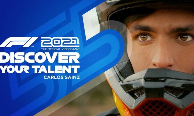 El piloto español Carlos Sainz recuerda sus inicios en la Fórmula 1 con el videojuego F1 2021