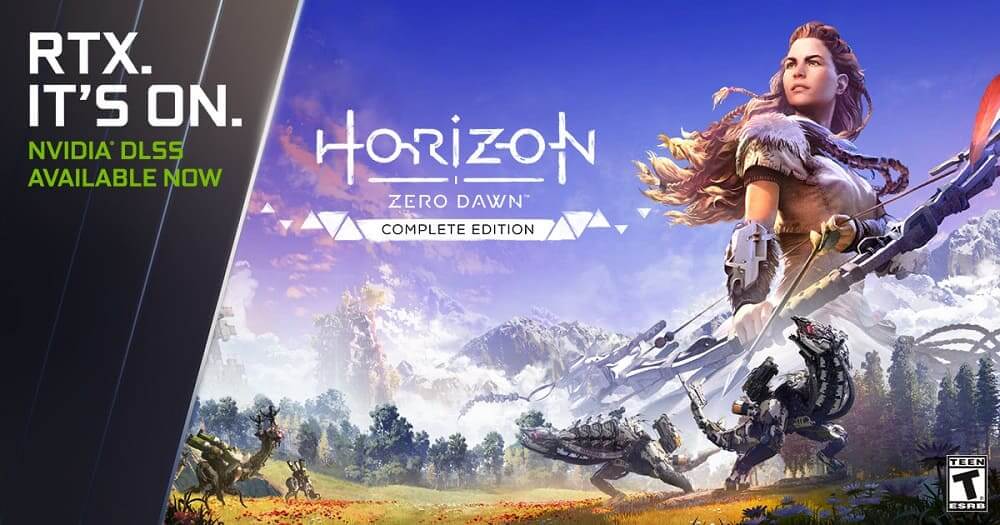Horizon Zero Dawn mejora su rendimiento hasta un 50% con NVIDIA DLSS
