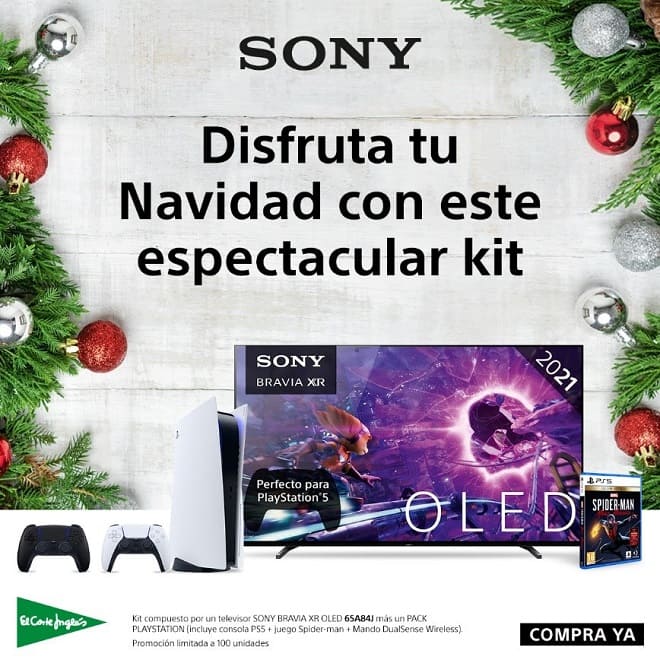 Sony ofrece el mejor kit de productos para jugar de estas Navidades
