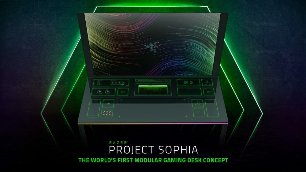 Razer define el futuro del espacio de entretenimiento con el “Project Sophia” y la silla Enki Pro HyperSense