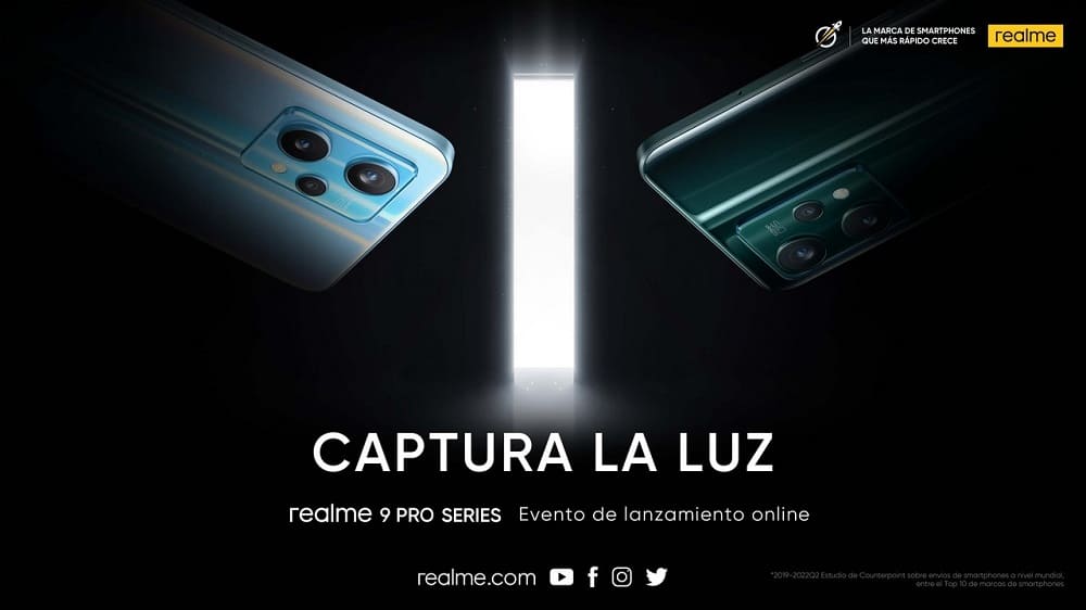 realme anuncia el lanzamiento de la serie 9 Pro, el próximo 16 de febrero en España