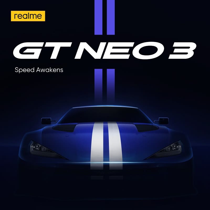 realme GT Neo 3 se presentará en China el 22 de marzo
