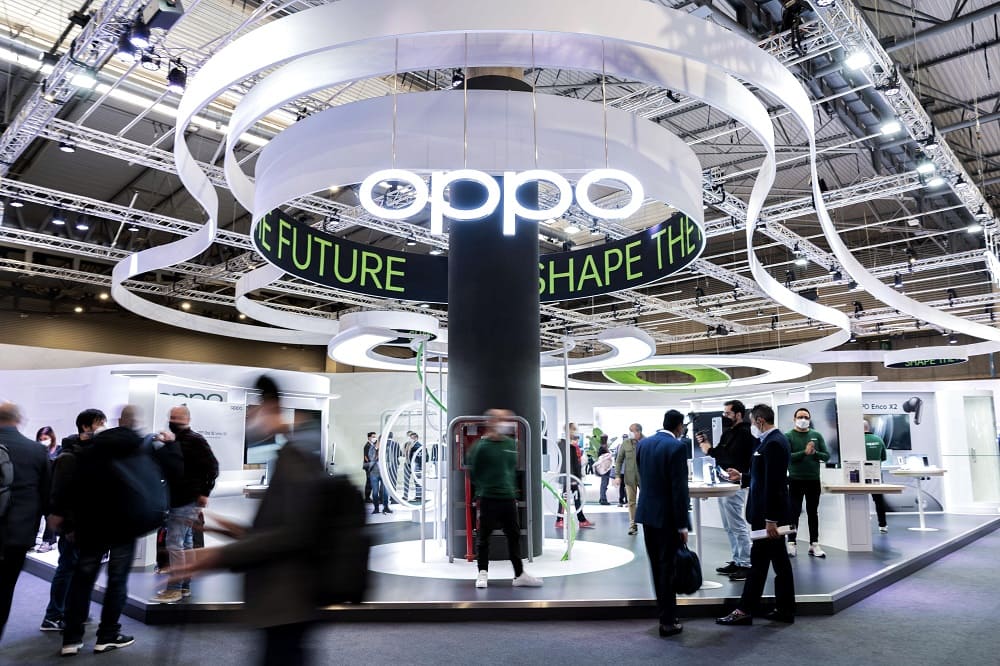 MWC22 OPPO booth