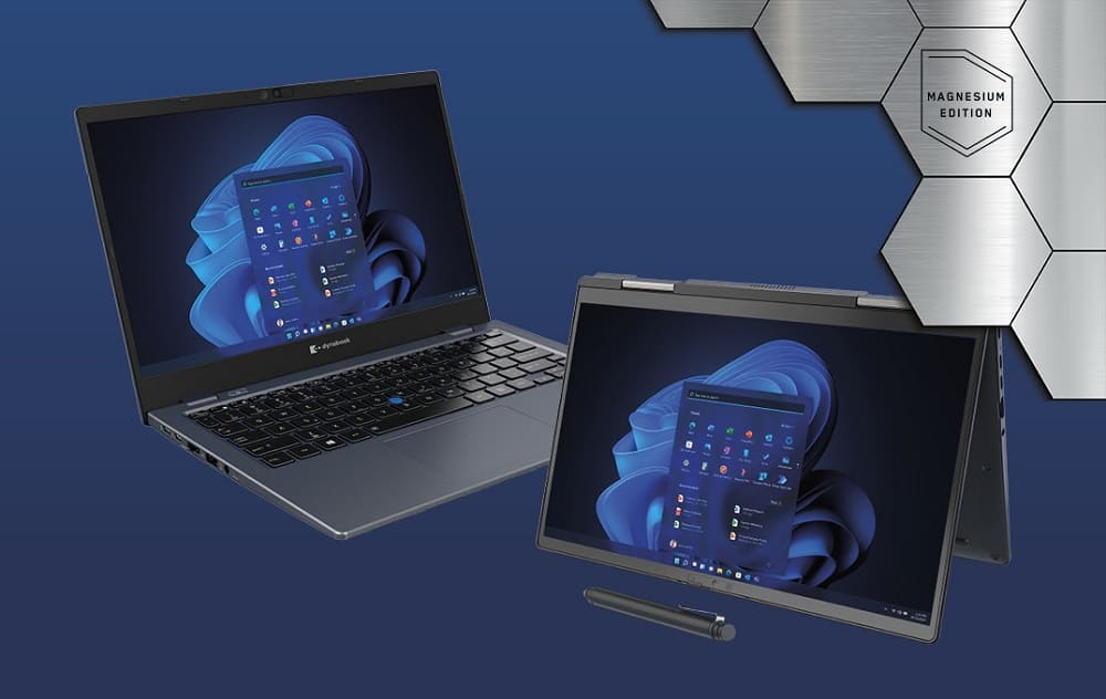 Dynabook anuncia la llegada de los nuevos procesadores Intel Core de 12ª generación a los dispositivos Portégé premium
