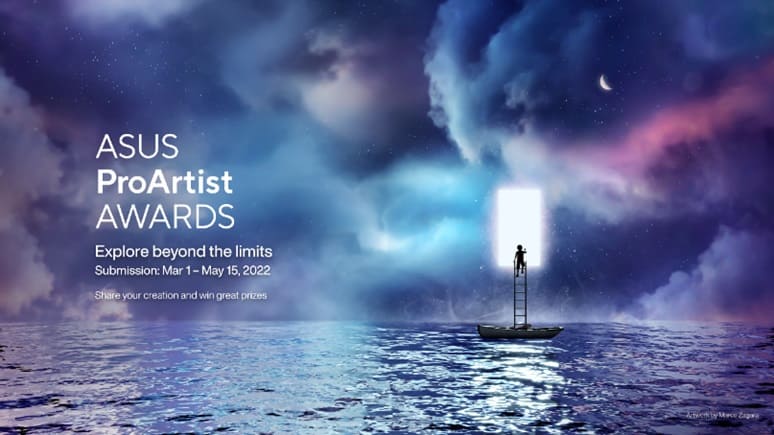 ASUS lanza el concurso de diseño ProArtist Awards 2022
