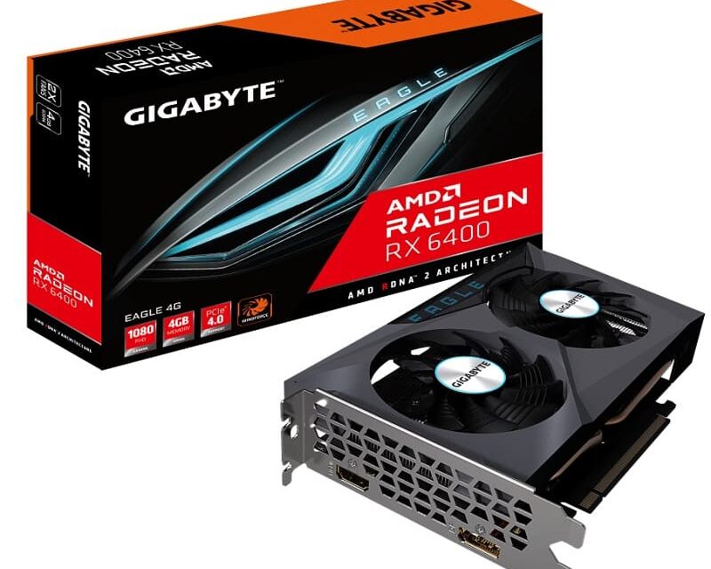 Gigabyte presenta las tarjetas gráficas AMD Radeon RX 6400