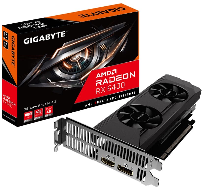 Fascinar Celo superávit Gigabyte presenta las tarjetas gráficas AMD Radeon RX 6400 - Fanáticos del  Hardware