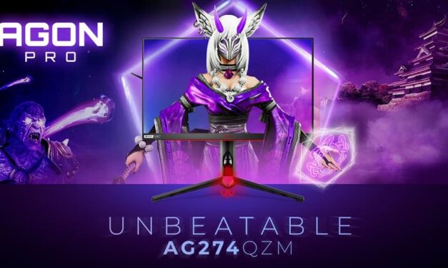 AGON by AOC lanza su nuevo monitor gaming AGON PRO AG274QZM dotado de 240 Hz y HDR1000