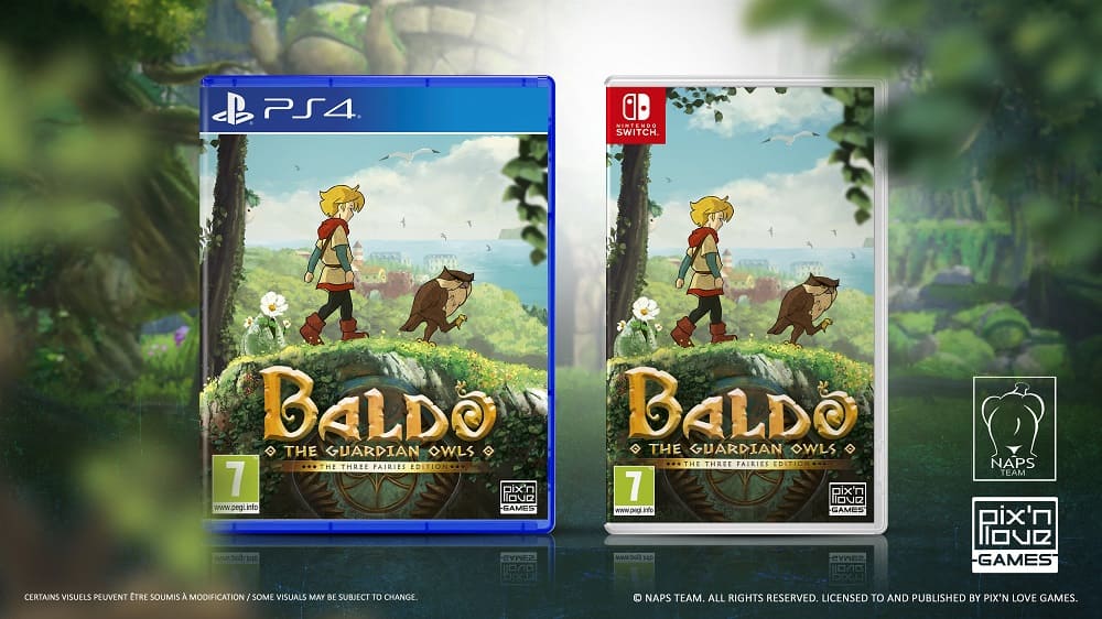 Baldo: The Guardian Owls llegará en formato físico para PS4 y Nintendo Switch