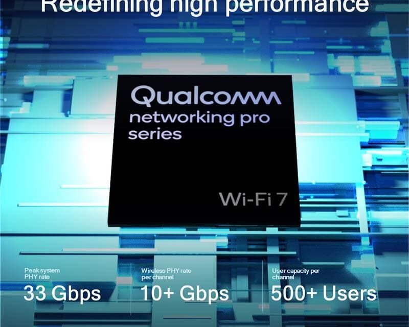 Qualcomm presenta la serie Wi-Fi 7 Networking Pro, la plataforma comercial Wi-Fi 7 más escalable del mundo