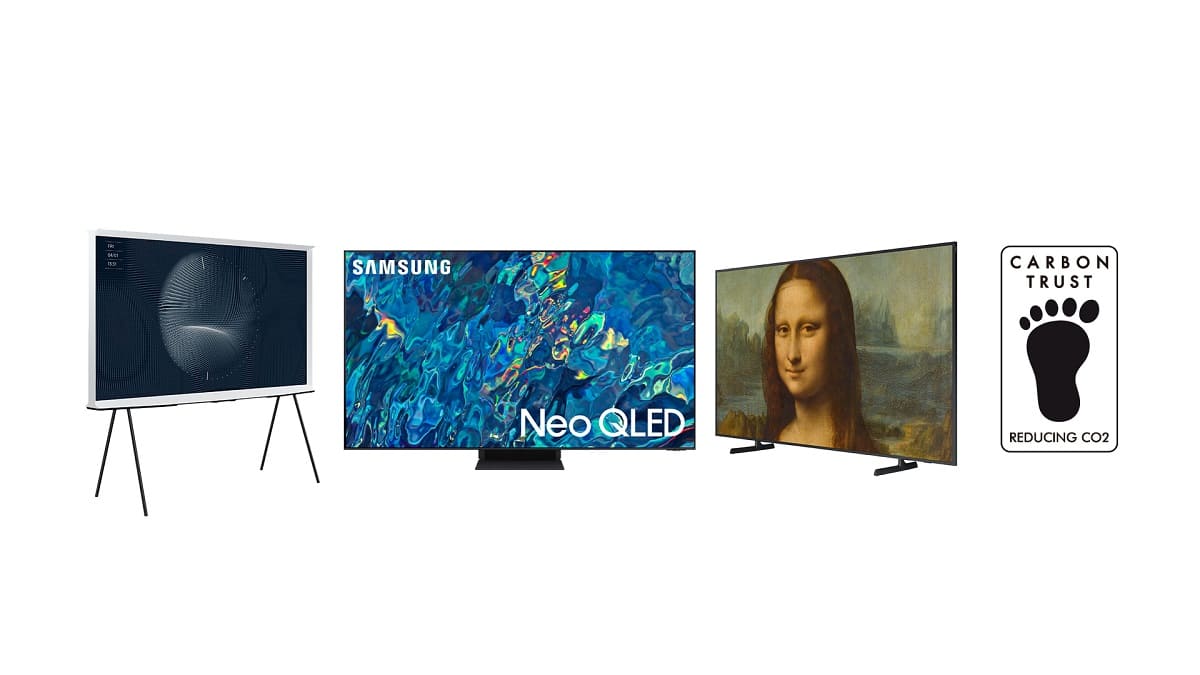 La gama de televisores Samsung Neo QLED 2022 obtiene la certificación de reducción de carbono de Carbon Trust