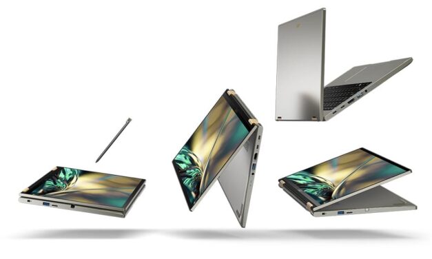 Acer presenta su nuevo portátil Swift 3 OLED, con procesadores Intel Core H-Series de 12ª generación