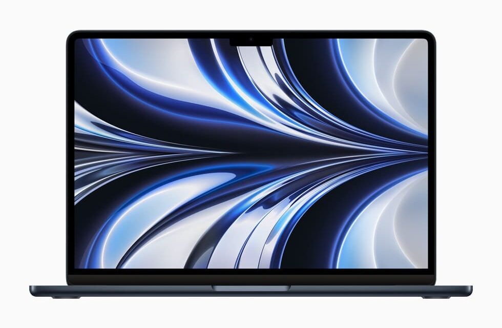 Apple presenta el nuevo MacBook Air potenciado mediante el nuevo chip M2