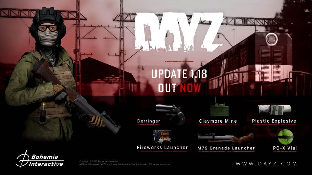 DayZ recibe la tan esperada actualización 1.18