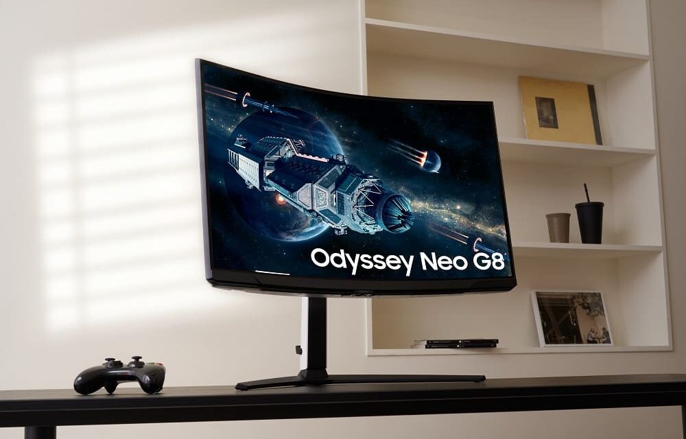 Samsung lanza Odyssey Neo G8, el primer monitor gaming 4K de 240 Hz