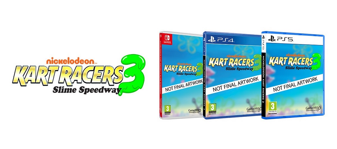 Nickelodeon Kart Racers 3: Slime Speedway llegará en formato físico para PS4, PS5 y Nintendo Switch