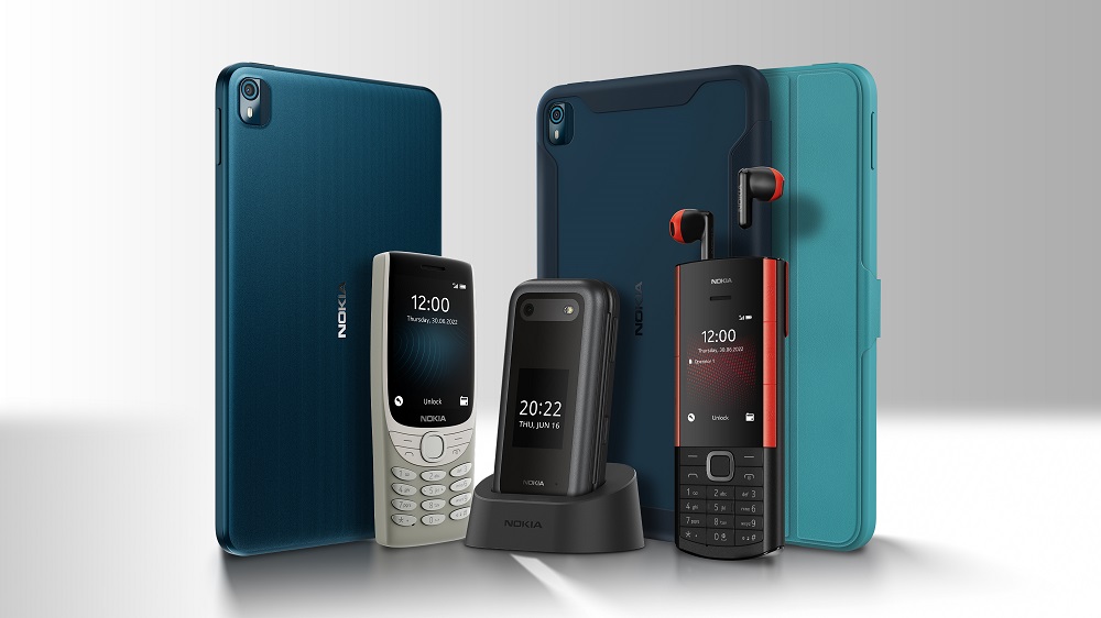 Tres nuevos feature phones icónicos de Nokia y una nueva tablet completan el porfolio de HMD Global para 2022