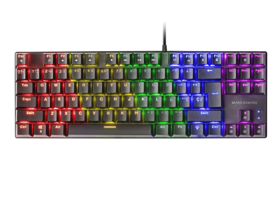 Mars Gaming lanza su nuevo teclado gaming TKL mecánico MK80