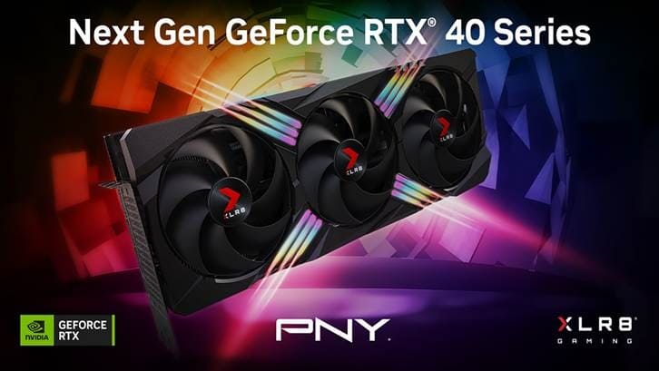 PNY presenta la nueva evolución de las GPUs GeForce RTX 40