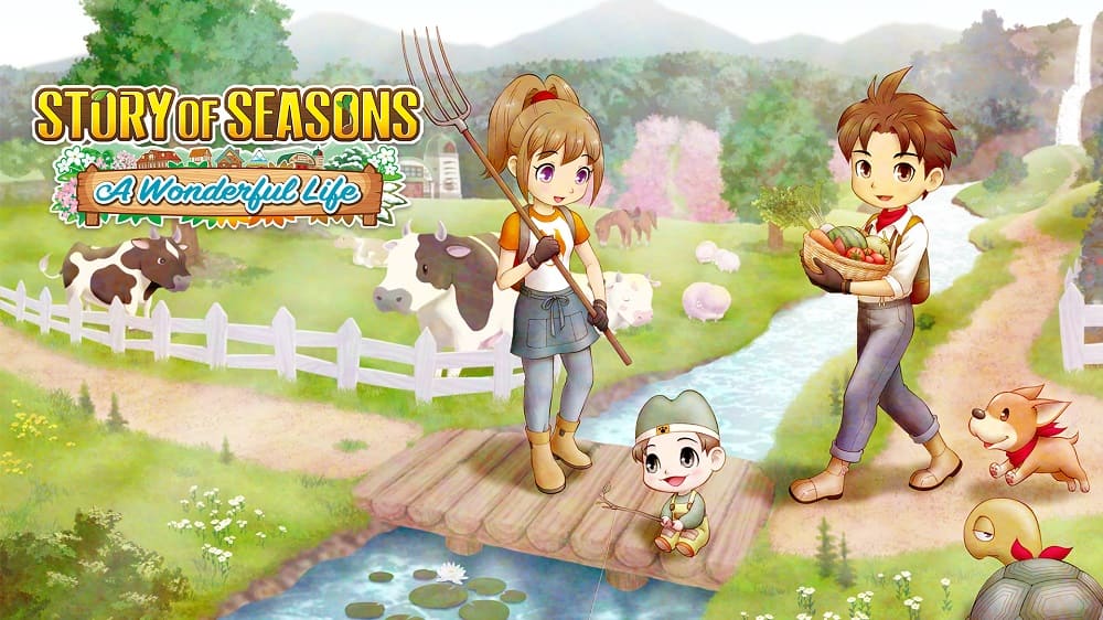 Story of Seasons A Wonderful Life portada