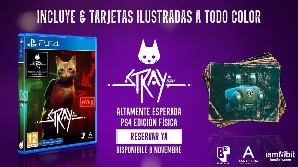 Stray también llegará en formato físico para PS4
