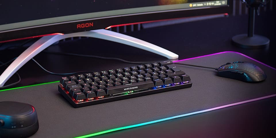 Mars Gaming lanza su nuevo y ultra compacto teclado mecánico gaming MK60