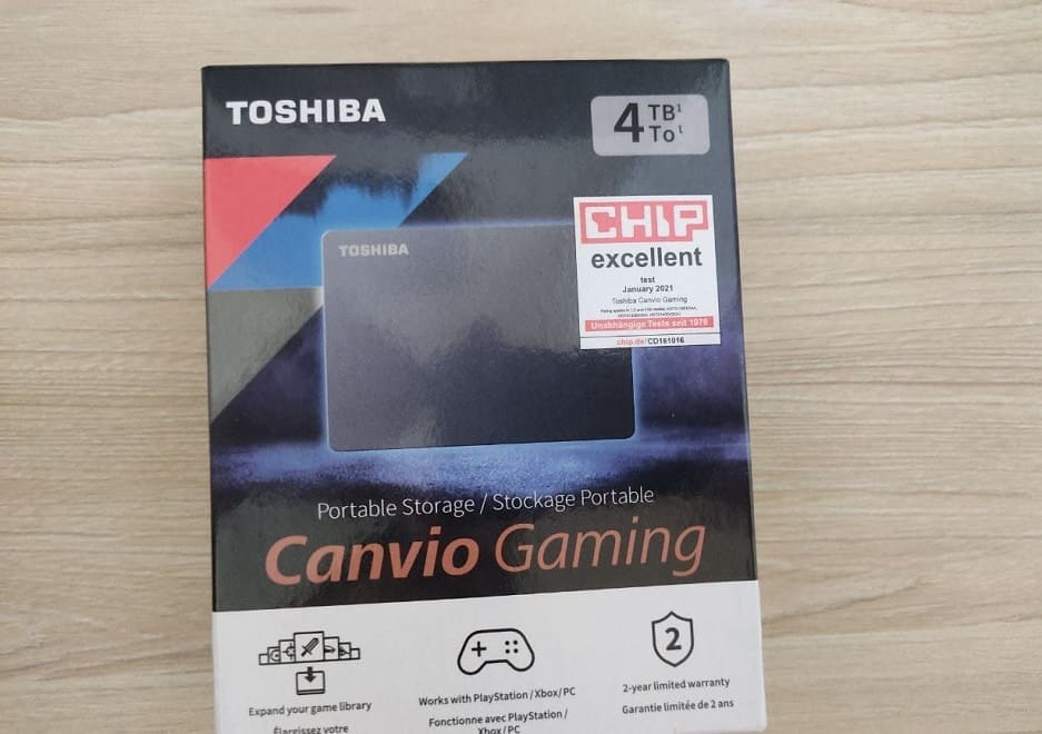 Análisis Toshiba Canvio Gaming 4TB