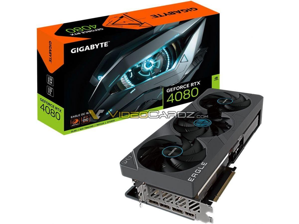 Se filtra la RTX 4080 de Gigabyte Eagle