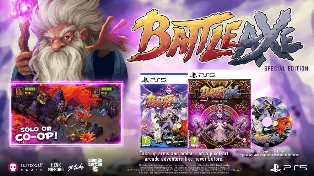 Battle Axe llegará en formato físico para PS5