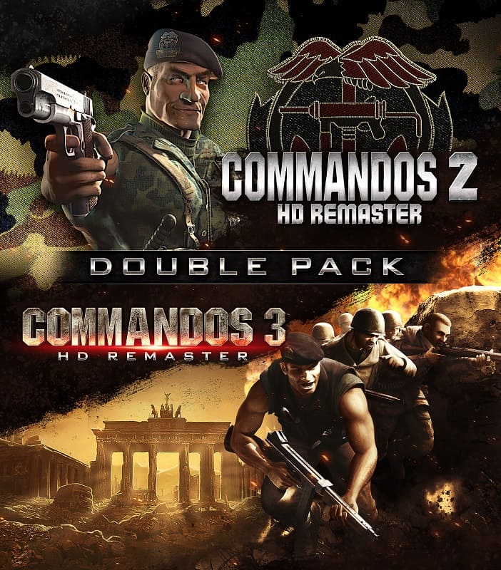 Commandos-2-HD-Remaster-Commandos-3-HD-Remaster-Doublepack-Key-Artwork